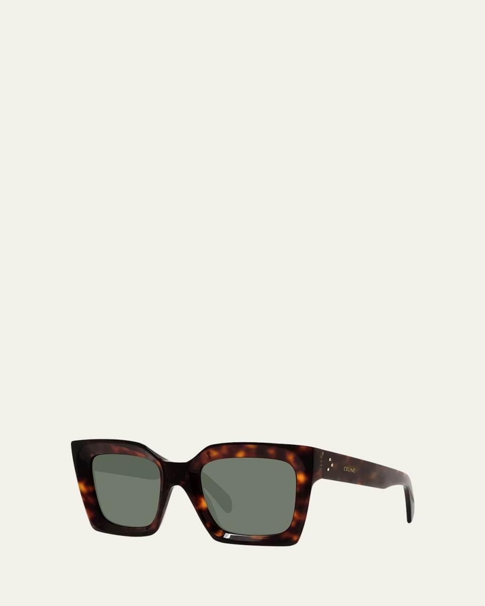 Rectangle Acetate Sunglasses